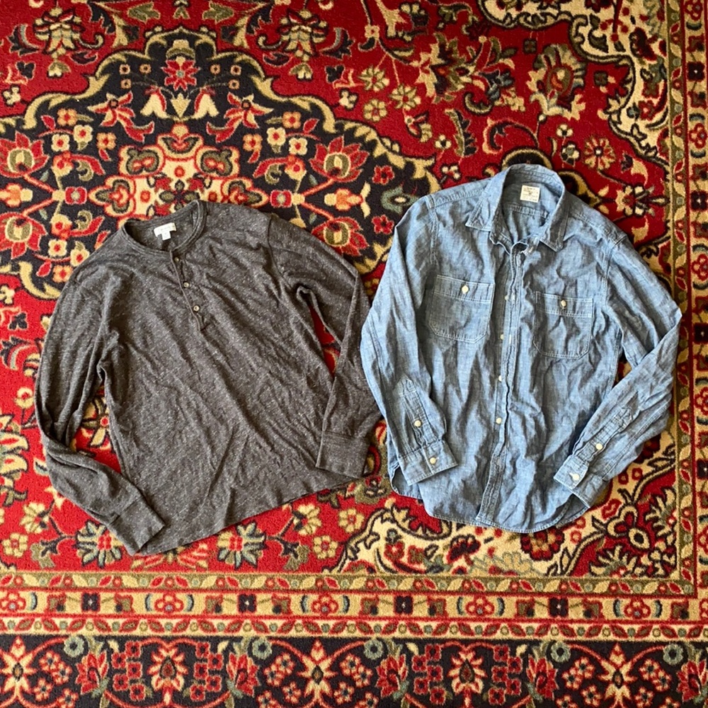 J. Crew Long Sleeves x 2 🎉